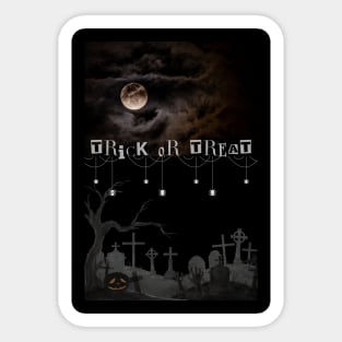 Trick Or Treat Sticker